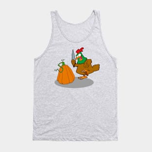 Carving Chicken Tank Top